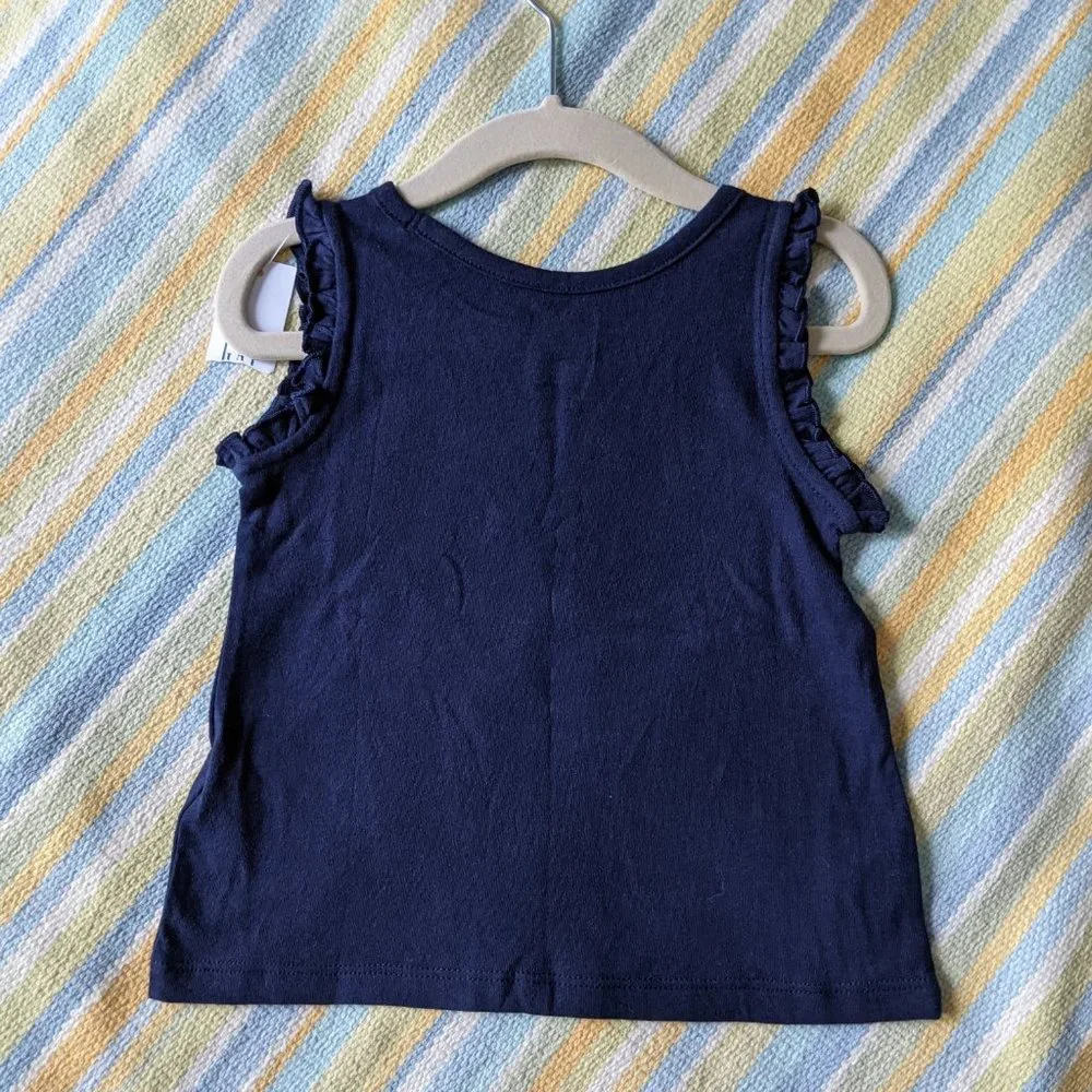 🌟🆕 New GAP Toddler Girl 'Anything is Popsicle' tank 2T